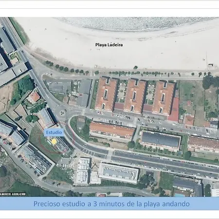 Appartamento Sabaris, Baiona, Estudio Diseno, Parking Privado, Piscina *